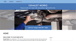 Desktop Screenshot of exhaustworksbelmont.com